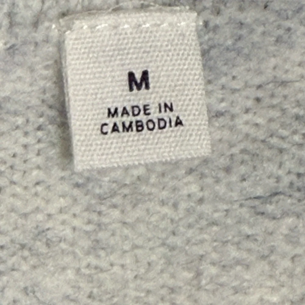 GAP Light Gray Off-the-Shoulder Sweater - Picture 3 of 8